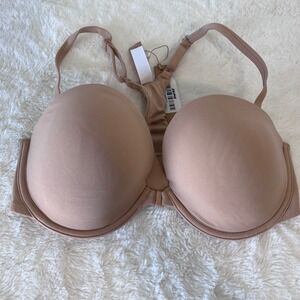 Skims Women's Fits Everybody Racerback Demi Bra Clay Size 34D DM-DEM-7626W NWT